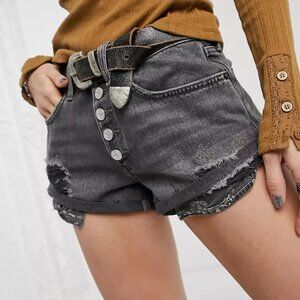 We The Free Romeo Rolled Cuff Denim Shorts